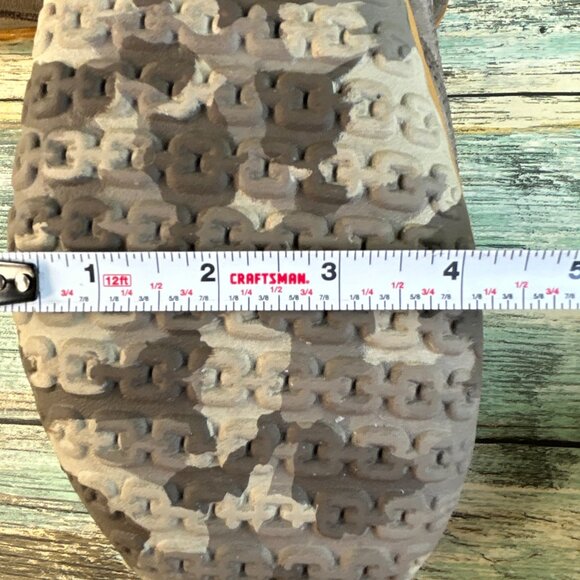 LL Bean Mountain Slippers Mens 11 Stain Resistant Gray Suede Fleece Lined Scuffs main image 6